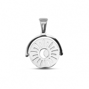 Anh&auml;nger aus Stainless Steel - Rostfreiem Stahl Rotate Sun Silver