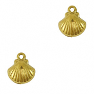 Anh&auml;nger aus Stainless Steel - Rostfreiem Stahl Shell Gold