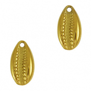 Anh&auml;nger aus Stainless Steel - Rostfreiem Stahl Kauri Gold
