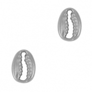 Anh&auml;nger aus Stainless Steel - Rostfreiem Stahl Zwischenst&uuml;ck Kauri Silver