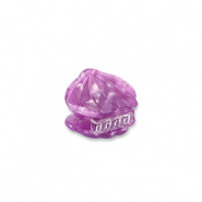 Haarschmuck hair clamp Shell Purple