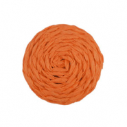 Bast Anhänger 25mm Orange