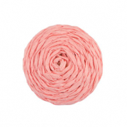 Bast Anhänger 25mm Light pink
