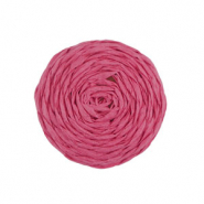 Bast Anhänger 25mm Fuchsia