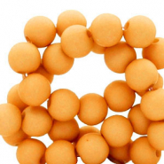 6 mm Perlen aus Acryl Light orange