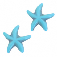 Perlen Keramik T&uuml;rkis Seestern Turquoise blue