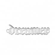Anh&auml;nger aus Stainless Steel - Rostfreiem Stahl Zwischenst&uuml;ck ''dreamer'' Silver