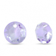 Anh&auml;nger aus Kristallglas Round Light purple