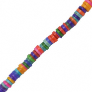 Perle Muschel Disc Multicolor