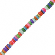 Perle Muschel Disc Multicolor
