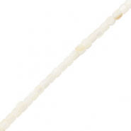 Perle Muschel Tube White-sand brown