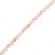 Perle Muschel Round Pink