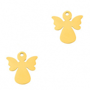 Anh&auml;nger aus Stainless Steel - Rostfreiem Stahl Angel Gold
