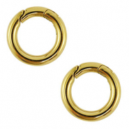 Zubehör aus Stainless Steel - Rostfreiem Stahl Karabiner Round Gold