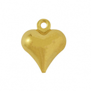 Anh&auml;nger aus Stainless Steel - Rostfreiem Stahl Heart Gold