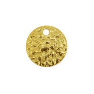 Anh&auml;nger aus Stainless Steel - Rostfreiem Stahl Round Gold