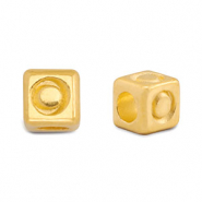 Perle Buchstabe Metall DQ O Gold (Nickelfrei)