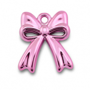 Anh&auml;nger Acryl Bow Pink