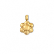 Anh&auml;nger aus Stainless Steel - Rostfreiem Stahl Flower Gold