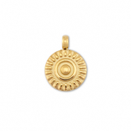 Anh&auml;nger aus Stainless Steel - Rostfreiem Stahl Sun Gold