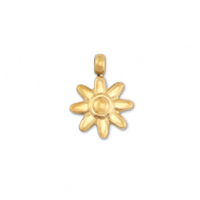 Anh&auml;nger aus Stainless Steel - Rostfreiem Stahl Flower Gold