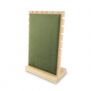 Schmuck Display für Ketten Natural-olive green
