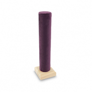 Schmuck Display für Armbänder Natural-aubergine purple