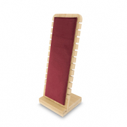 Schmuck Display für Armbänder Natural-bordeaux
