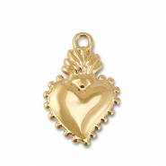 Anh&auml;nger Metall Heart Gold