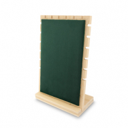 Schmuck Display für Ketten Natural-dark Green