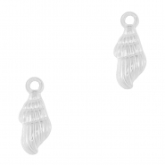 Anh&auml;nger aus Stainless Steel - Rostfreiem Stahl Shell Silver