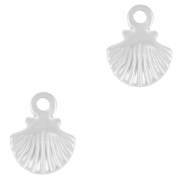 Anh&auml;nger aus Stainless Steel - Rostfreiem Stahl Shell Silver
