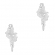Anhänger aus Stainless Steel - Rostfreiem Stahl Shell Silver