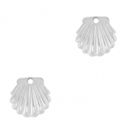 Anh&auml;nger aus Stainless Steel - Rostfreiem Stahl Shell Silver