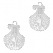 Anh&auml;nger aus Stainless Steel - Rostfreiem Stahl Shell Silver