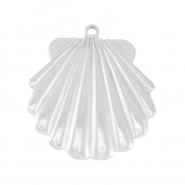 Anh&auml;nger aus Stainless Steel - Rostfreiem Stahl Shell Silver