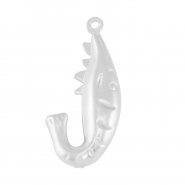 Anhänger aus Stainless Steel - Rostfreiem Shrimp Silver