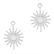 Anh&auml;nger aus Stainless Steel - Rostfreiem Stahl Sun Silver