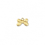 Anh&auml;nger aus Stainless Steel - Rostfreiem Bow Gold