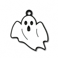 Anh&auml;nger Metall Ghost White-black