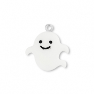 Anhänger aus Resin Ghost White-black