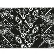 Bandana-Set 4 St&uuml;ck Black-white