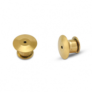 Zubeh&ouml;r aus Stainless Steel - Rostfreiem Stahl Zubeh&ouml;r Locking pin back Gold