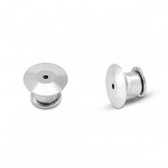 Zubeh&ouml;r aus Stainless Steel - Rostfreiem Stahl Zubeh&ouml;r Locking pin back Silver