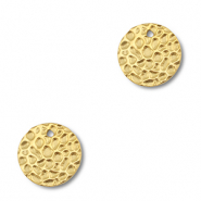 Anh&auml;nger aus Stainless Steel - Rostfreiem Round Gold