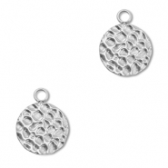 Anh&auml;nger aus Stainless Steel - Rostfreiem Round Silver