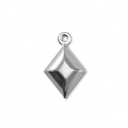 Anh&auml;nger aus Stainless Steel - Rostfreiem Rhombus Silver