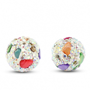 Perlen Bohemian Round Multicolor light