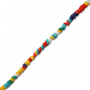 Glas Perlen Rhomboid Multicolor
