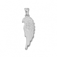 Anhänger aus Stainless Steel - Rostfreiem Stahl Wing Silver